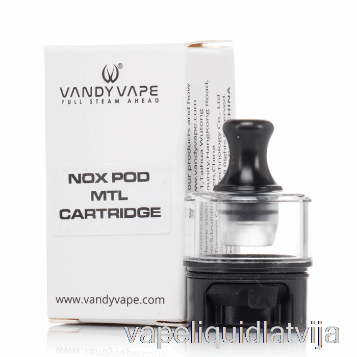 Vandy Vape Nox Rezerves Pods [mtl] 3ml Nox Pod Vape šķidrums